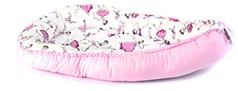 Multifunktionale Kuschelnest Babynest Kokon für Babys und Säuglinge, Nestchen, Reisebett, 100% Baumwolle, antiallergisch