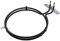 Marel Shop® - Resistenza Circolare per Forno Ventilato compatibile con Indesit-Ariston 2500W 186x244mm