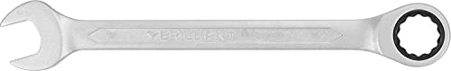 BRILLIANT TOOLS BT013722 Clés polygonales à cliquet, 22 mm [Powered by KS TOOLS], Argent