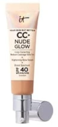 CC+ NUDE GLOW lightweight foundation + glow serum SPF40#medium tan 32 ml
