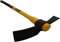 Mighty Heavy Duty 5lb Pick Hache arrachage Mattock Tête en Acier + Manche en Fibre de Verre 90cm 36in