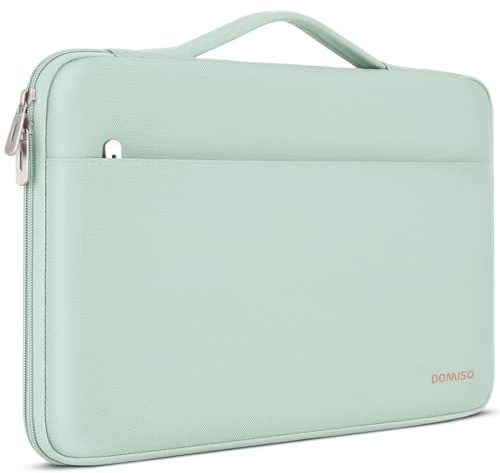 DOMISO 17 Zoll Wasserdicht Laptophülle Laptop Sleeve Case Notebook Hülle Tasche Schutzhülle für 17,3 HP Pavilion 17/17 ZBook Fury 17,3 G8 /IdeaPad 3 Gen 7/Chromebook 317,Grün