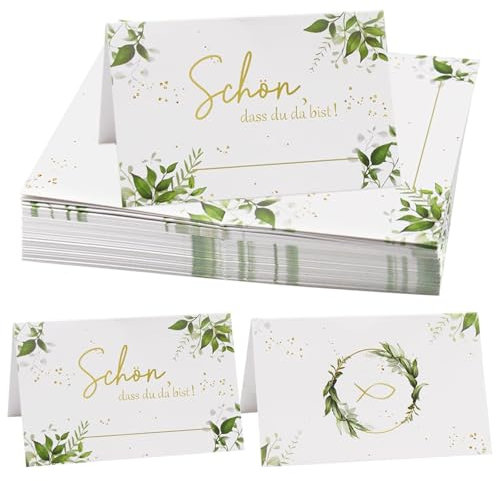 Segnaposto Comunione, 50 Pezzi Segnaposto Cartellini, Segnaposto Matrimonio, Segnaposto, Segnaposto Compleanno, Bigliettini Comunione Per Matrimonio, Comunione, Compleanno, Festival, Festa, Battesimo