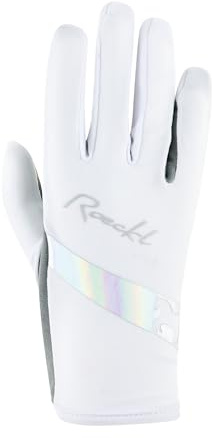 Roeckl Sports KAPRIOLE Gants d'équitation pour Enfant et Jeune Gants d'été Blanc 4