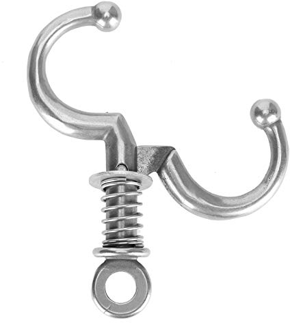 Bullen-Nasenring, Kuh-Nasenring, Bullen-Kuh-Rinder-Nasenring, Automatische Kuh-Feder-Nasenzange, Edelstahl, Kuh-Rinder-Nasenring, Rinder-Nasenklemme für Nutztiere (HL-Q4D)