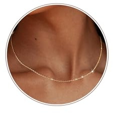 ZHESHY Sterling Silberkette Damen 925 Ohne Anhänger Echt Silber Halskette | 14K Vergoldete Chain ketten Schlangenkette,Verstellbare Wasserfester Choker Goldkette,Silberne Schmuck,Geschenke Frauen