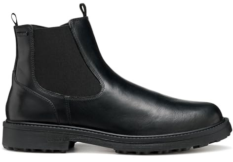 Geox Stivali da uomo U Lagorai + Grip B A, Nero, 39 EU
