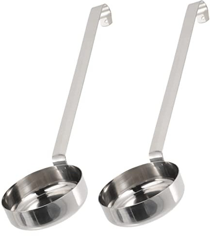 Cuillère Doseuse à Sauce en Acier Inoxydable, Lot de 2