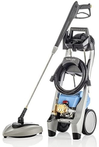 Hidrolimpiadora Kränzle Quickly – 130 Bar, 380 l/h, Motor 1,8 kW, 2800 RPM, Pistola Starlet 4, Lanza Chorro Plano + Rotativa, Round Cleaner UFO, Parada Total – Uso Doméstico Profesional