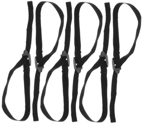 Abaodam 6pièces Dragonnes De Poignet Réglables pour Bâtons De Ski Randonnée Sang Remplacement Durables Et Confortables pour Poignet