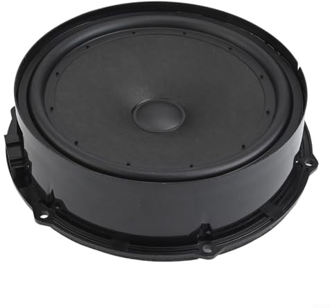 LVYXON Haut-parleur de voiture pour haut-parleurs audio de porte et caissons de basses pour woofer Tiguan 2009 2019 avant et arrière, numéros de pièce 5N0035454B/5N0035453C (avant)