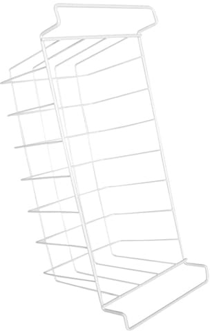 Andreslad Organizer Congelatore Profondo in Cestello Portaoggetti Sospeso in Filo Metallico Ripiano Regolabile Per Conservazione Carne E Alimenti Congelatore a Pozzetto