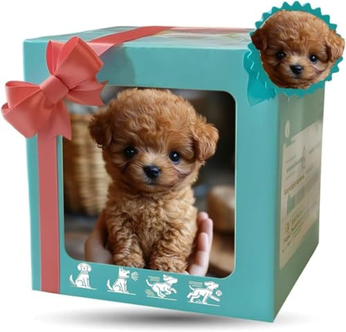 Dog, Realistic Robot Puppy - 2026 New Realistic Robotic Puppy Toy with Walking, Barking & Tail Wagging, Interactive Lifelike Pet (A1)