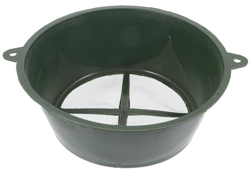 SHINEOFI Filtro per Vernice Riutilizzabile a Maglia Fine 30 CM Imbuto Filtro per Colori a Olio e Olio Filtrante Strumento per Pittura con Supporto Stabile per Uso Casa e Ristrutturazioni