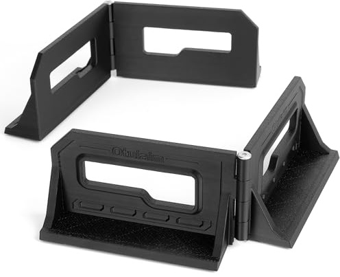 otuiaim Bloque Bagages & Organisateur de Coffre Polyvalent - Support de Fixation Angle Réglable 50°-210° - pour Voiture, Camping-car, Atelier & Bureau - Fixation Auto-agrippante avec Bandes Adhésives