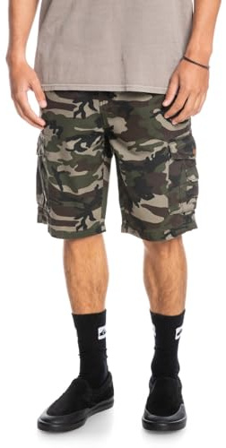Quiksilver Men Crucial Battle 21 Dusty Olive 32 32