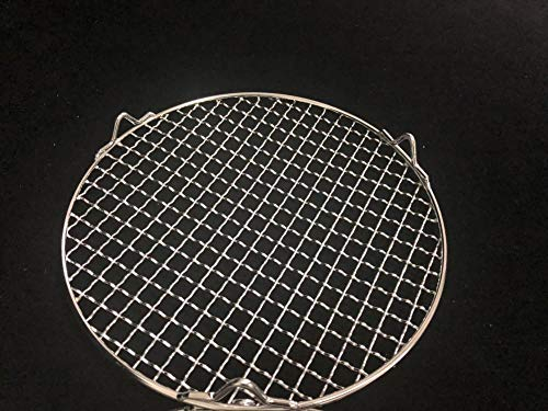 GangKun Edelstahl 304, Gitterrost, Gitter Plus Füße, rund, Haushalt-40,5 cm Durchmesser, 2 cm Höhe