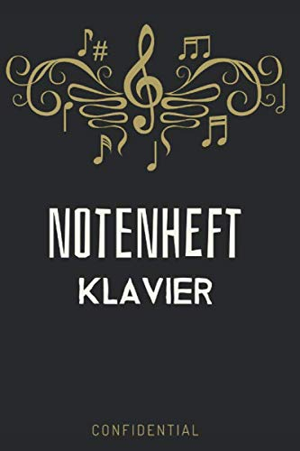 Klavier Tabulatur Block | Notizbuch, Notenheft, Kompositionsbuch Für Musiker Zum Selber Schreiben (21,59 x 27,94cm; 120 Seiten)