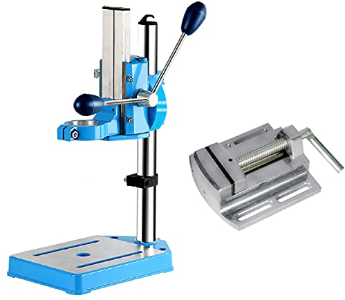 LXX Benchtop Bench Drill Presses, Drill Press Stand with Vise for Hand Drill, Drill Press Floor Stand Workbench Repair Tool for Drilling Collet Workshop
