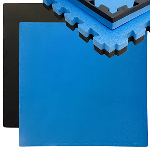 eyepower 1.6qm Profi Kampfsportmatte 4cm - 2 Judo Matten für Zuhause 90x90cm - Tatami Matte Home Gym Matte Sportmatte Puzzle Sport Schutzmatten Set Bodenschutzmatte Fitness Homegym Bodenmatten