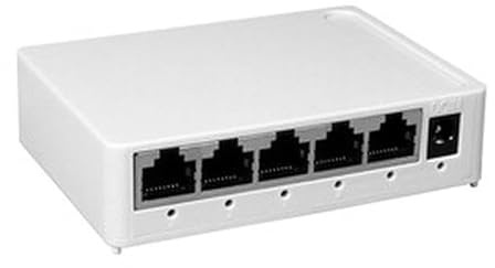 Switch Ethernet. 5 vie. 10/100/1000 Mbps