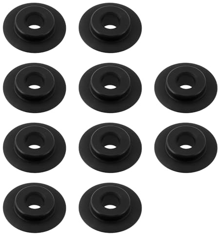 VGOL Rohrschneider-Ersatzrad, 17,5 x 5,6 mm, Schneidrad-Klingen 33165, kompatibel mit Ridgid 10, 15, 15-SI 20 Rohrschneidern, 10 Stück