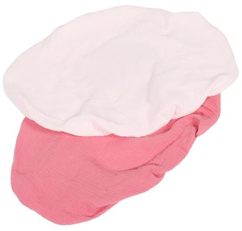 UTHCLO 2stücke Baumwoll-wickelunterlagenbezüge Für Abnehmbar Waschbar Cradle-matratzenbezüge Blassrosa Und Atmungsaktiv Und Bequem Für Angenehme Schlafumgebung