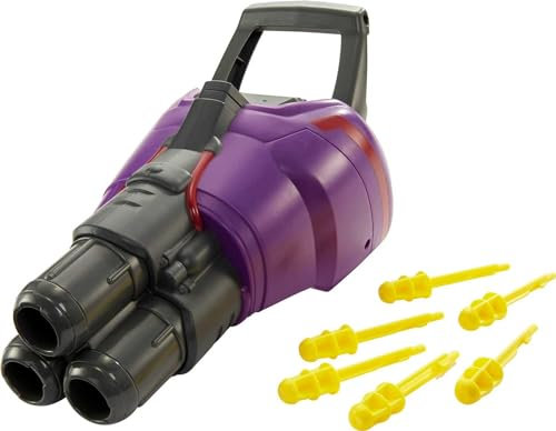 Buzz Lightyear Zurg Blaster Role Play Toy, Movie-Inspired Purple Triple Shooter with 3 Projectiles, Gift for Fans Ages 4 Years & Older, HHJ58