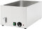 METRO Professional Bain marie électrique GBM1150, en acier inoxydable, 24 l, chauffage alimentaire pour GN 1/1, plage de température jusqu'à 90 °C, période de chauffe : 34 min, 1200 W, 230 V, argent