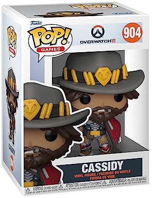 Funko Pop! Games: Overwatch 2– Cassidy – McCree – vinylsamlarfigur – presentidé – officiella handelsvaror – leksaker för barn och vuxna – videospelfans – modellfigur för samlare