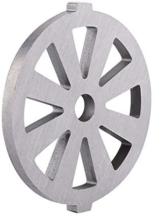 Tbest Parti per Tritacarne Elettrico,Coltelli per Tritacarne E Affilatura Piatti,Accessori per Tritacarne,Tritacarne Tritacarne Frantoio Tritacarne Piatto Disco Coltello Foro 7Mm