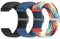 Bracelet de sport en nylon tressé de 18 mm compatible avec Garmin Venu 3S/Venu 2S/Vivoactive 4S/Vivomove 3S/Active S/Forerunner 265 (42 mm) / Huawei Watch GT 5 Pro 42 mm / GT 5 41 mm / 4 41 mm pour