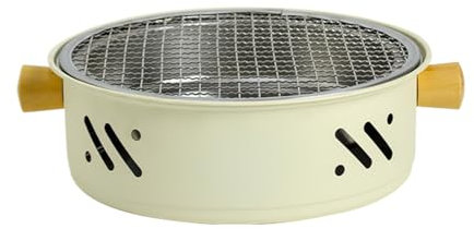 Tragbarer Tischgrill, Tischgrill, elektrischer Holzkohlegrill BBQ-Grill|Rauchfreier, antihaftbeschichteter Haushaltsgeräte-Campinggrill für Zuhause und Tisch
