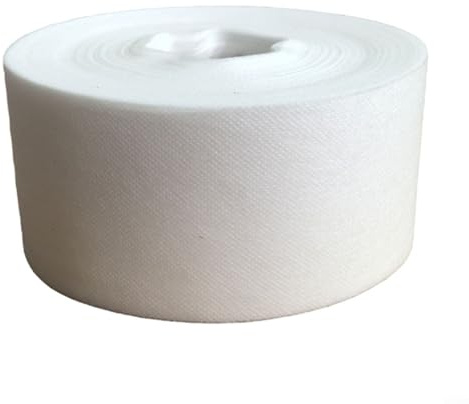 HavenDomicile Lot de 2 rouleaux de protection pour tronc d'arbre pour plantes par temps froid, bandage non tissé pour protection hivernale, entretien paysager, 8 cm x 60 m, blanc