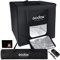 GODOX LSD60 Mini LED Studio fotografico Shooting Tent Softbox 60x60x60cm con 2pcs LED Light Board CRI 96+ per fotografia macro e prodotti