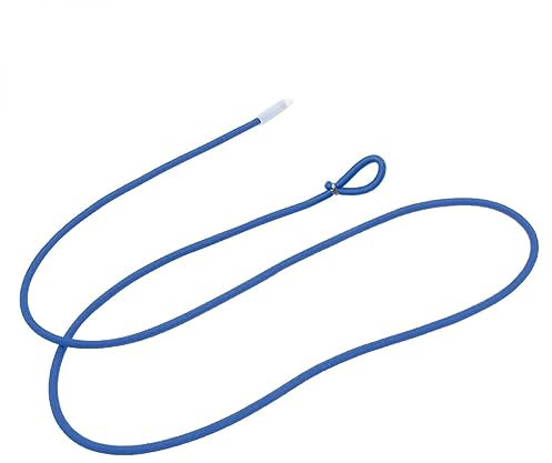 Linxor - Lot de 10 tendeurs cabiclic - 1 Embout et 1 Boucle - 120 cm - Bleu