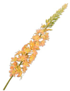 Silk-ka Kunstblume-Seidenblume Eremurus Stängel Gelb 107 cm
