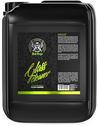 RR Customs Bad Boys Glass Cleaner | Kraftvoller Scheibenreiniger - Glasreiniger für klare & schlierenfreie Sicht - reinigt streifenfrei & schonend im Auto & Haushalt 5Liter