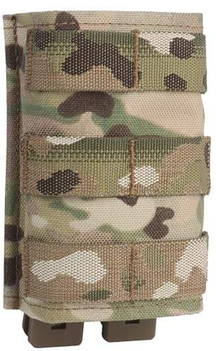 Peminkoo Fast 5.56 Single Mag Pouches MOLLE Mag Pouch Hunting Airsoft Gear AR15 M4 Tactical Belt Bag Built-In K.ydex Wedge Insert