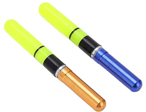 Galleggiante da Pesca Luminoso, Galleggiante da Pesca Luminoso a LED 2 Pezzi Galleggiante da Pesca Luminoso Luci Elettroniche alla Deriva per la Pesca Notturna