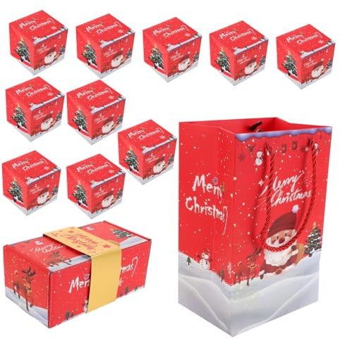 Anneome 10stücke Überraschungs-bounce Box Für Weihnachten Faltbare -up Geschenkbox Für Geburtstagsfeiern Jubiläen Und Anlässe Kreative Candy Container Festlichem Design