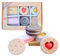 Wooden Biscuits Play Food – 6 Assorted Pretend Play Biscuits for Toddlers & Children | Perfect Kids Kitchen Accessories for Afternoon Tea Parties & Role Play - Cookies