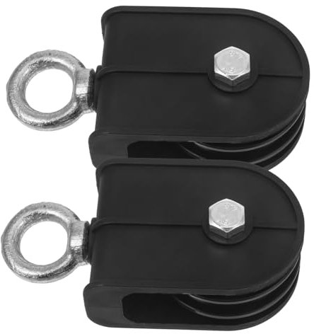 GARVALON 2stücke Seilrolle Mit Abnehmbarer Leiser Rotation Tragkraft Für Fitnessgeräte Und Kabelsysteme Ausführung Für Vielseitige Anwendungen