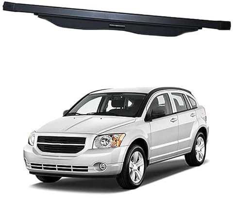 CCLXWY Auto Étagère Arrière Rétractable de Coffre Coffre de Arrière Panneau de Bouclier de Sécurité,Cache-Bagages Couverture de Cargaison pour Dodge Caliber 2007-2012
