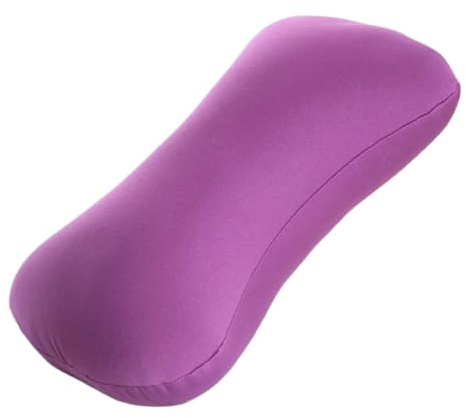 Oreiller Cervical - Traversin En Tube De Microbilles Soutien Du Cou | Oreiller Cervical En Microbilles À Tube Rond | Mini Cylindrique Coussin De Dos Pour Dormir Le Bureau Voiture Voyage Yoga