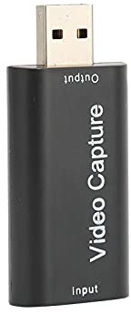 XUXHOU Video Card Multimedia Interface 4K HD HD, Games Recording Card for DVD, Suitable for High Definition Acquisition, Teaching Records, Medical, Compact and Convenient Images to Use