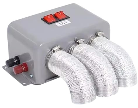Riscaldamento Auto – Riscaldamento a dodici Volt, Dispositivo Portatile, Controllo della Temperatura a Tre, meccanismo di rimozione Rapida del | per Riparo Auto Furgone in modalità Libera