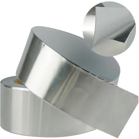 Värmeskyddstejp av aluminiumfolie, Aluminiumfolietejp Högtemperaturisolering 50m x 20-100mm(50mx50mm)