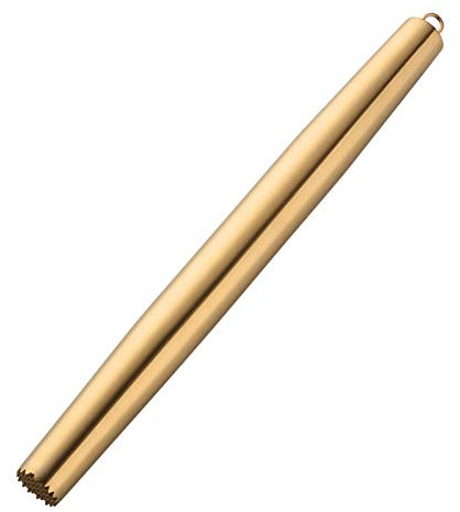 JLCP Rouleau À Pâtisserie Multifonctionnel,Presse-Purée en Acier Inoxydable,Rouleau De Pâte Non Collant avec Crochet,Cuisson des Ustensiles De Cuisine,d'or