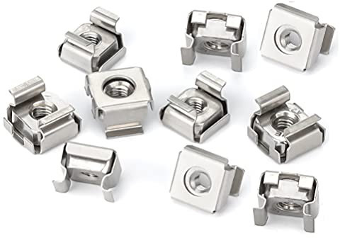 ANSIEDIO Tuercas Enjauladas M8 para Armario de Red Carcasa del Servidor